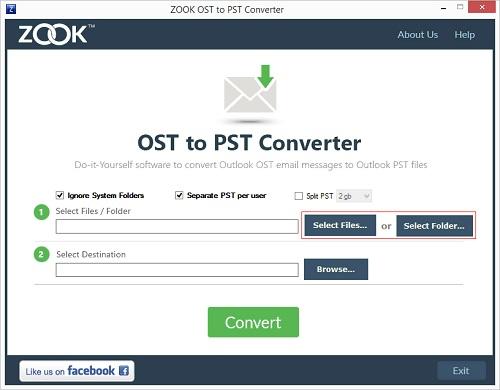OST to PST Converter